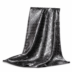 Embossed Monogram Fabric Panel